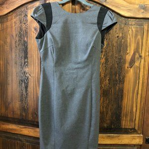 Zara dress in Small, herringbone pattern, lined dress